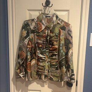 Colorful Artistic Women's Blazer